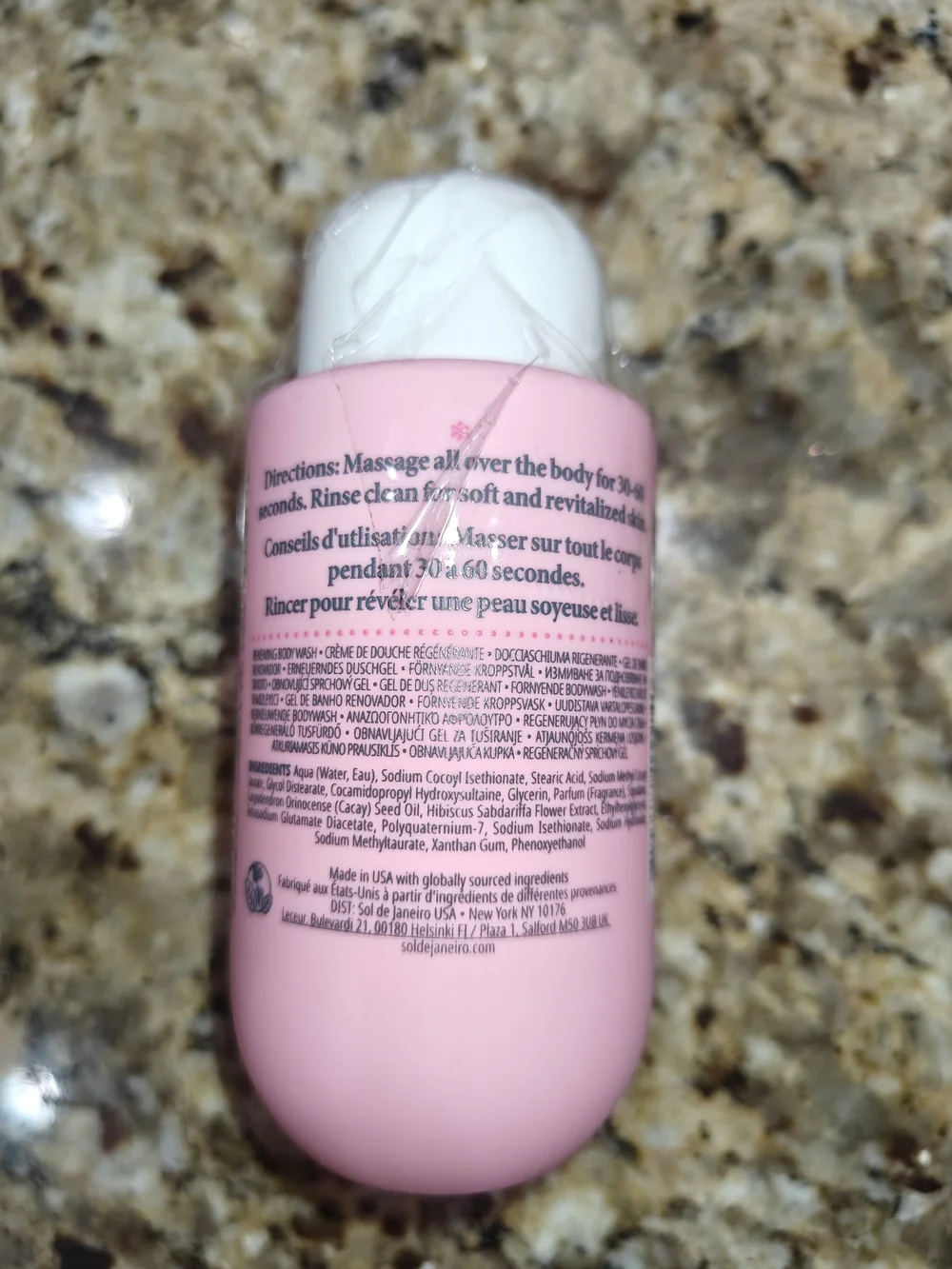 Sol de Janeiro Pink Beija Flor Elasti Body Wash